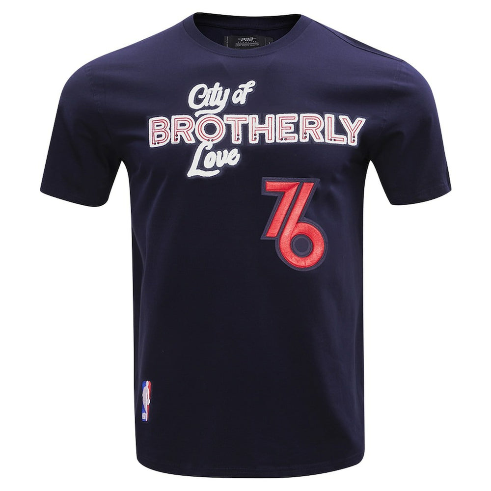 Philadelphia 76ers Pro Standard 2023 City Edition T-Shirt - Navy for sale