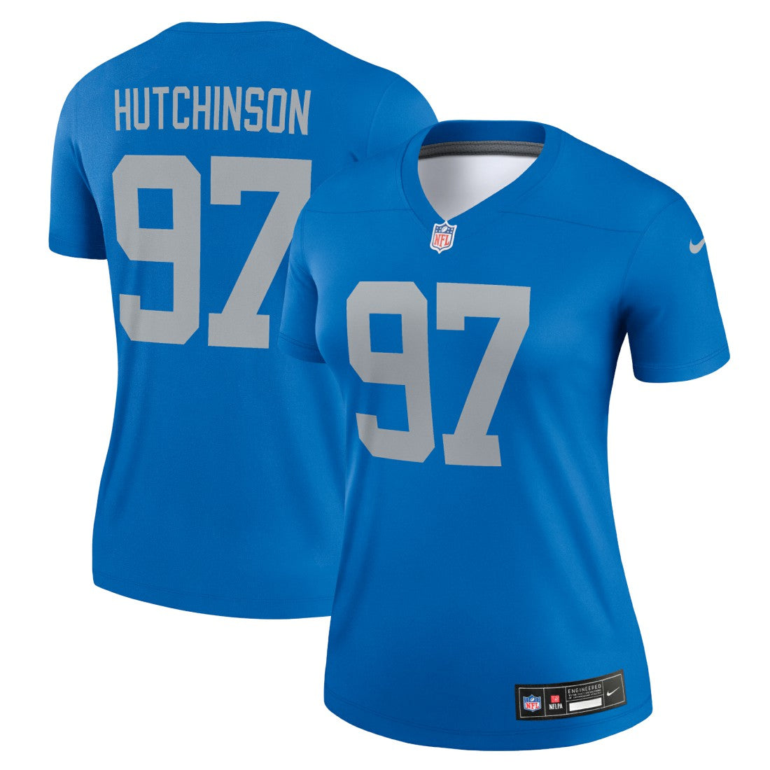 Aidan Hutchinson Detroit Lions Women's Alternate Legend Player Performance Top - Blue | Nike sale