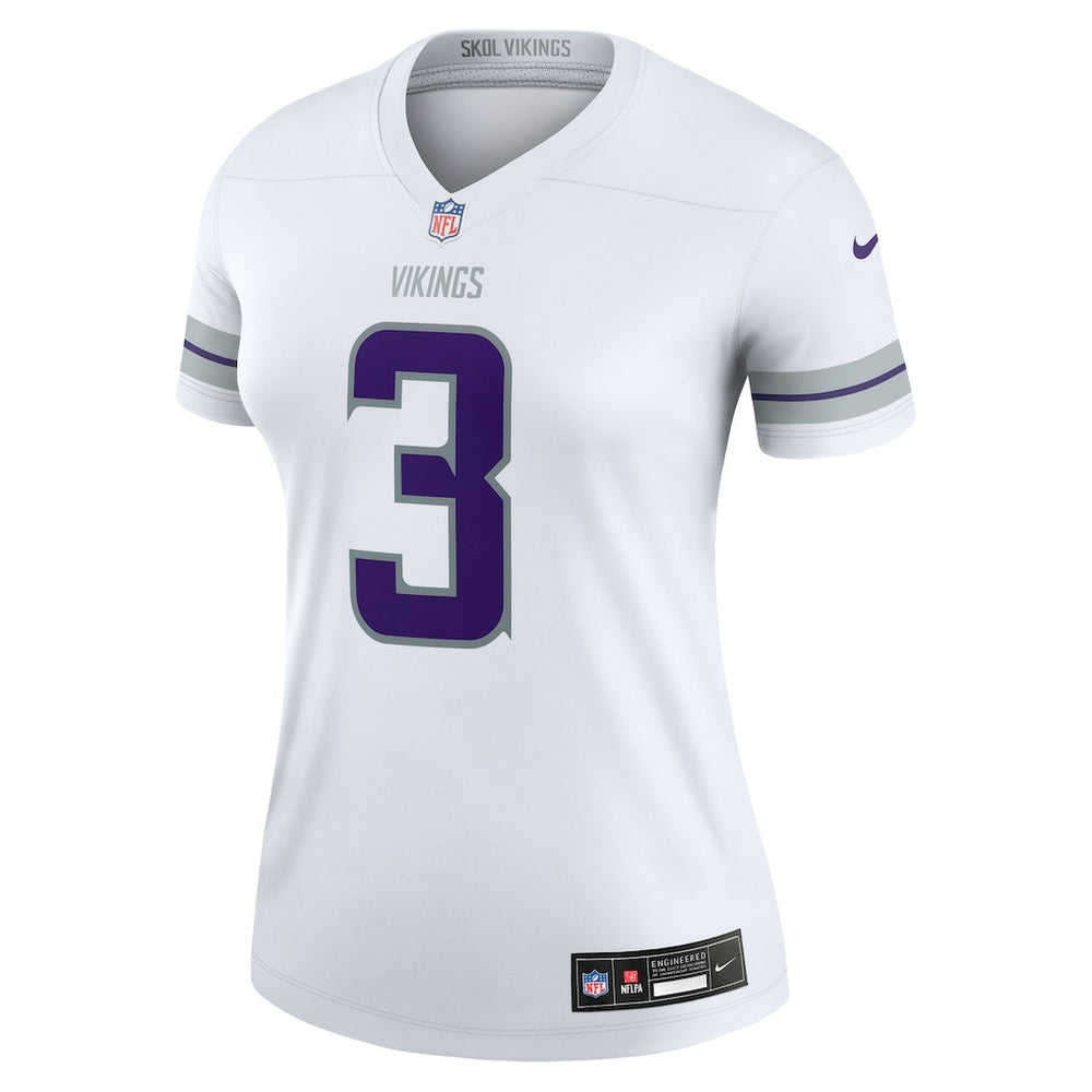 Jordan Addison Minnesota Vikings Women's Alternate Legend Player Performance Top - White | Nike for sale