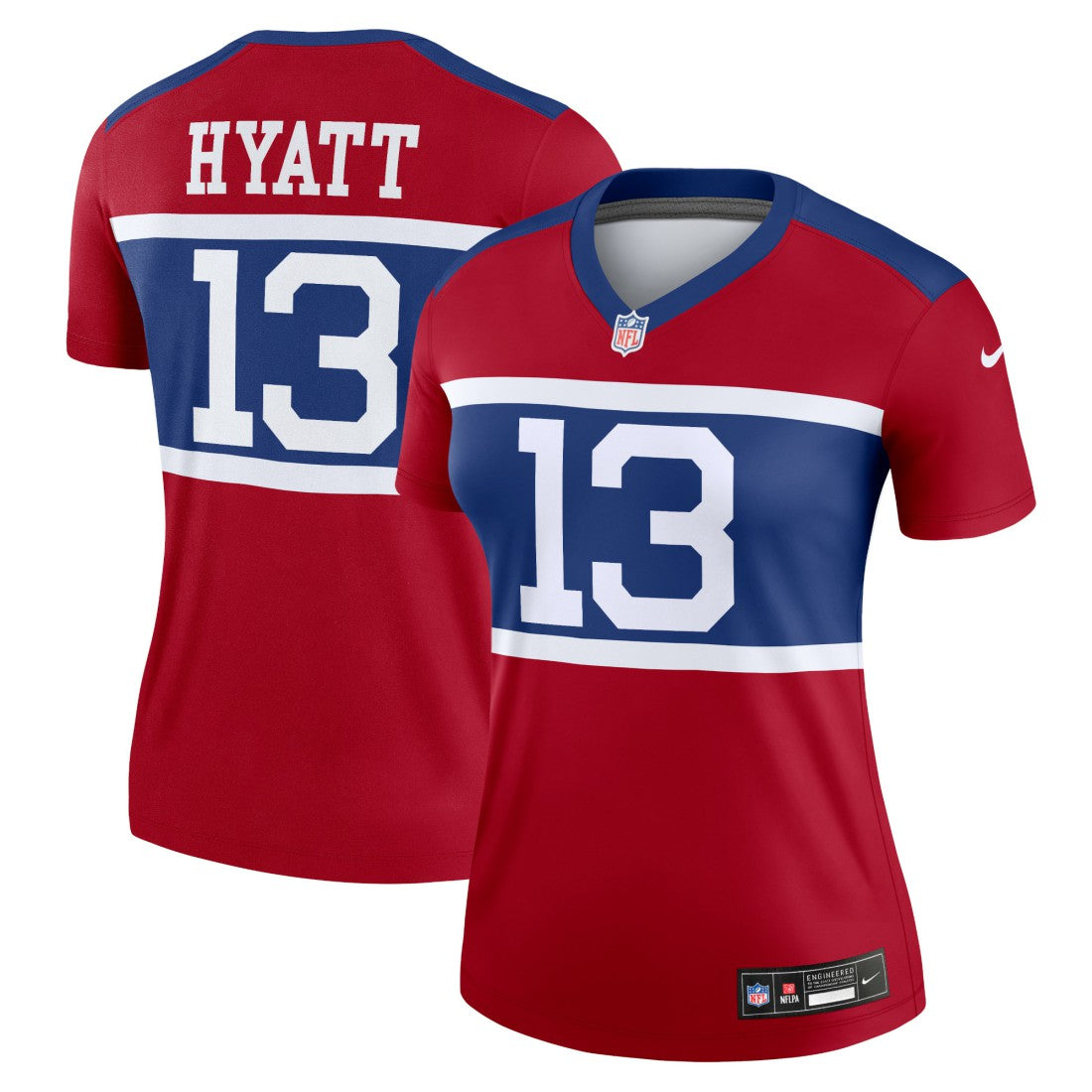 Jalin Hyatt New York Giants Women's Alternate Legend Player Performance Top - Red | Nike cheap