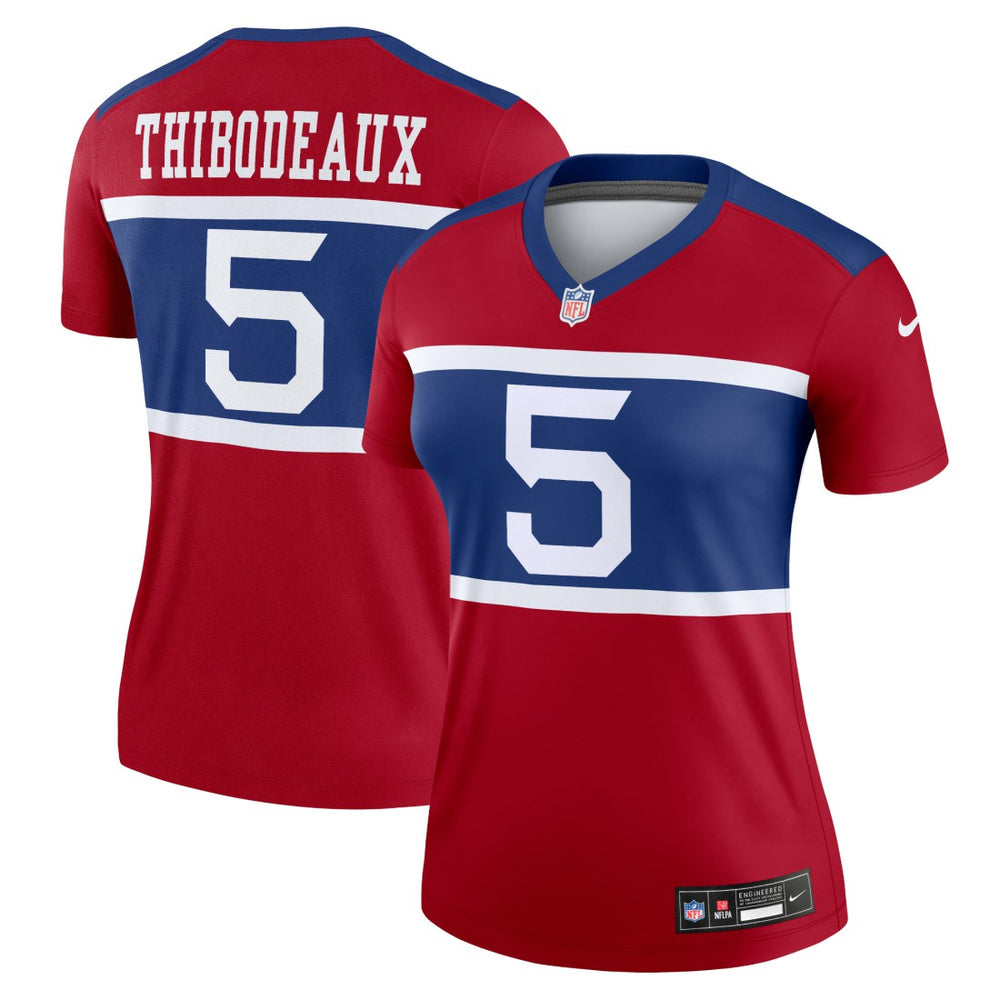 Kayvon Thibodeaux New York Giants Women's Alternate Legend Player Performance Top - Red | Nike online