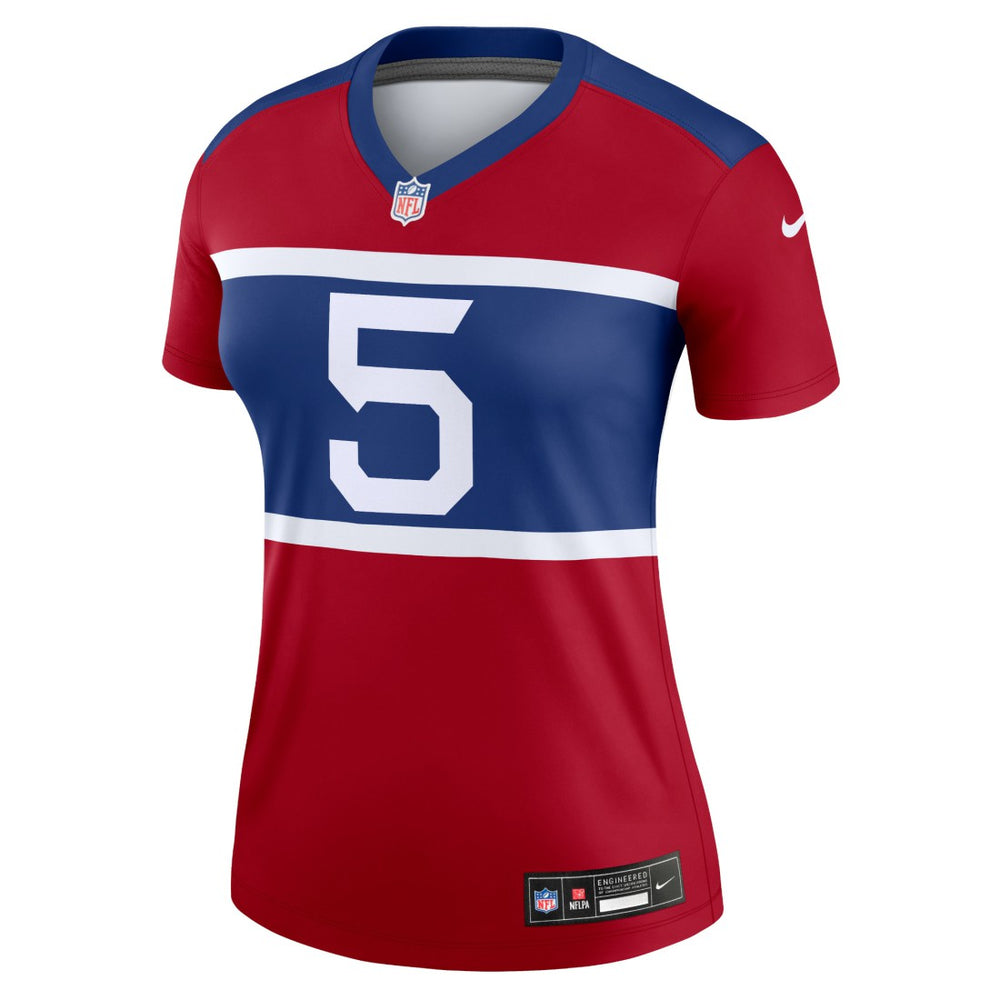 Kayvon Thibodeaux New York Giants Women's Alternate Legend Player Performance Top - Red | Nike online