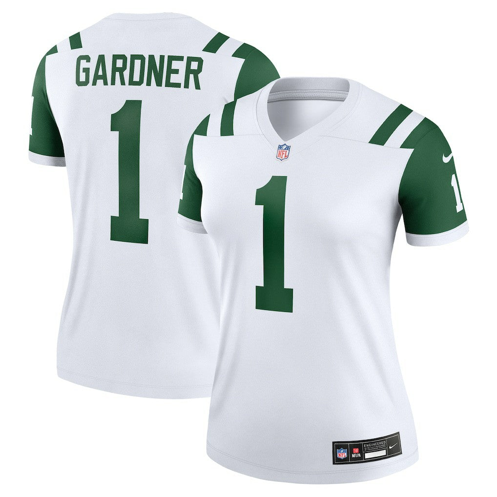 Ahmad Sauce Gardner New York Jets Women's Alternate Legend Player Performance Top - Classic Alternate White | Nike on sale