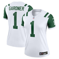 Ahmad Sauce Gardner New York Jets Women's Alternate Legend Player Performance Top - Classic Alternate White | Nike on sale