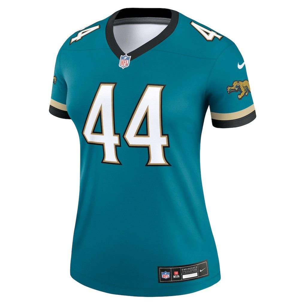 Travon Walker Jacksonville Jaguars Women's Alternate Legend Player Performance Top - Prowler Throwback Teal | Nike online