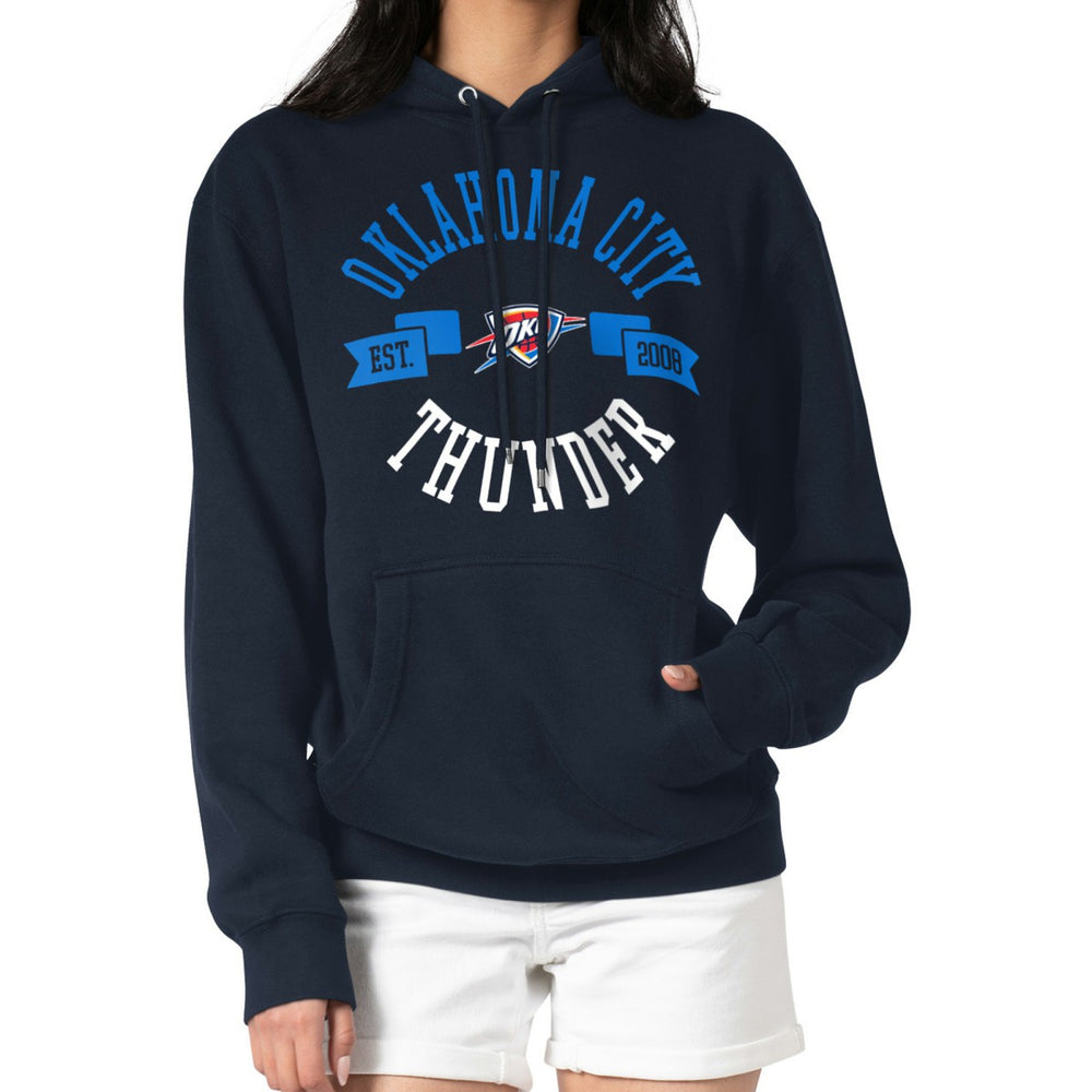 Oklahoma City Thunder G-III 4Her by Carl Banks Women's City Pullover Hoodie - Navy for sale