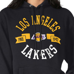 Los Angeles Lakers G-III 4Her by Carl Banks Women's City Pullover Hoodie - Black cheap