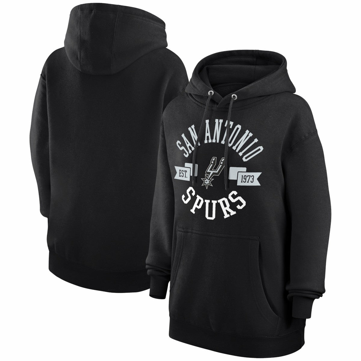 San Antonio Spurs G-III 4Her by Carl Banks Women's City Pullover Hoodie - Black online