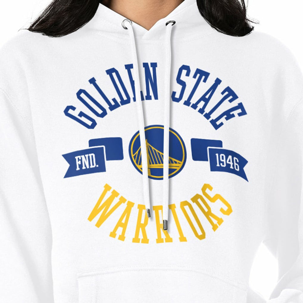 Golden State Warriors G-III 4Her by Carl Banks Women's City Pullover Hoodie sale - White on sale