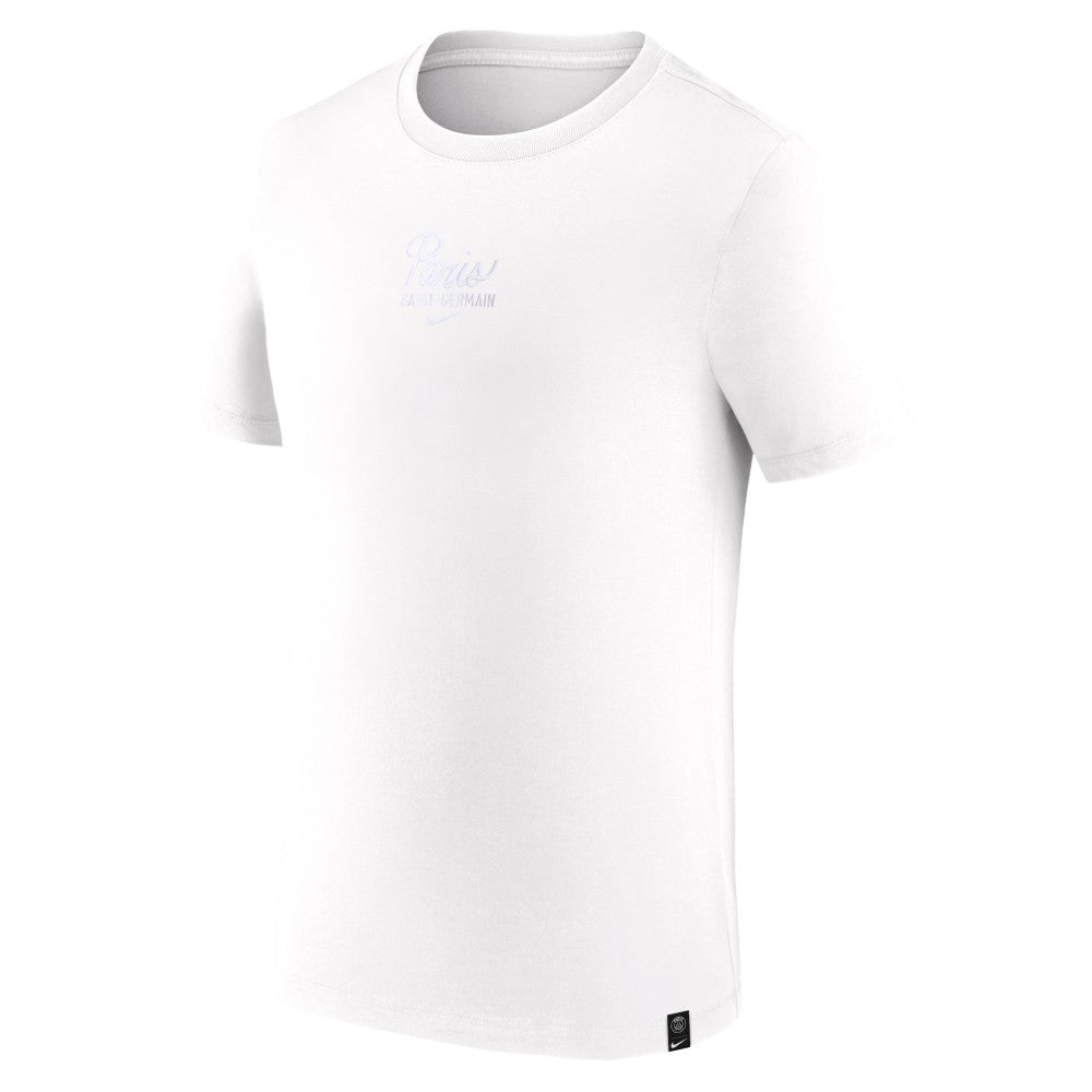 Paris Saint-Germain Premium Essential T-Shirt - White | Nike on sale
