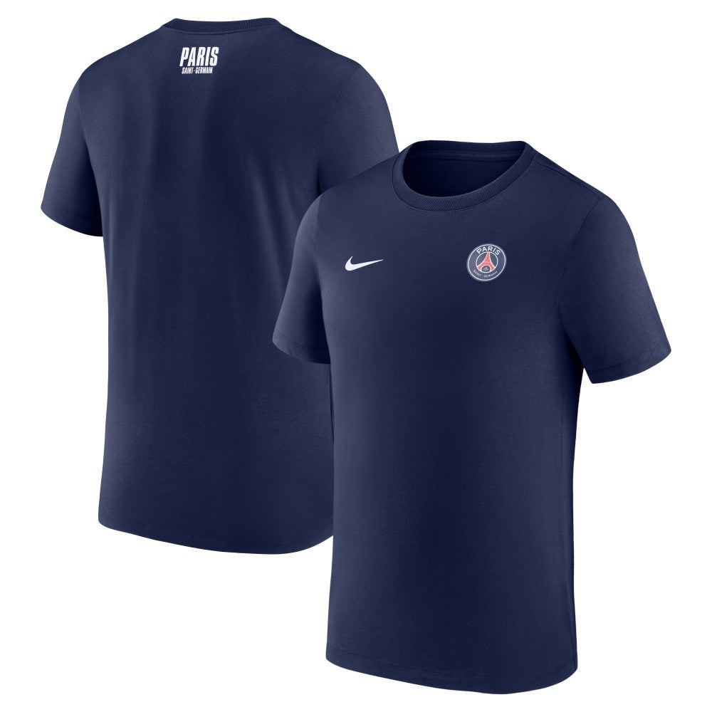 Paris Saint-Germain Club Essential T-Shirt - Navy | Nike cheap