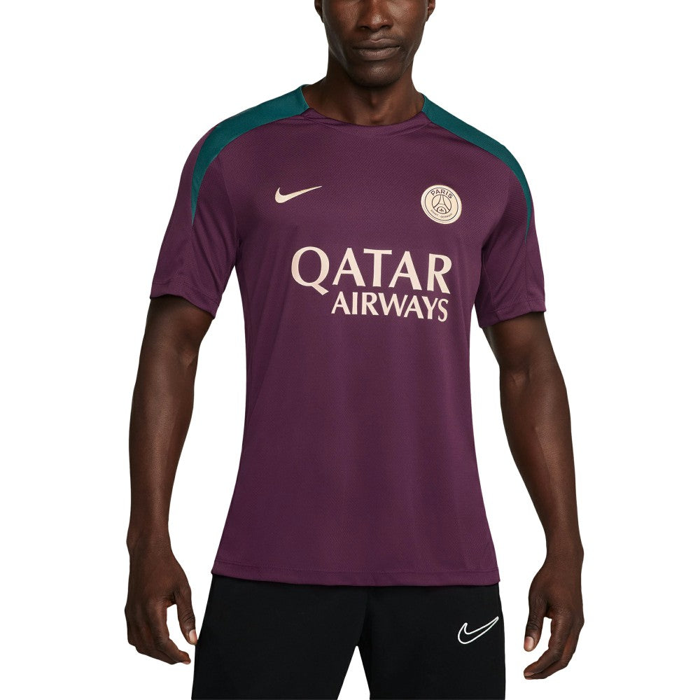 Paris Saint-Germain 2024/25 Strike Performance Top - Burgundy | Nike shop