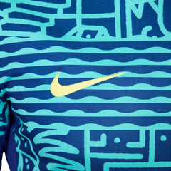Brazil National Team 2024 Academy Pro Pre-Match Top - Blue | Nike for sale