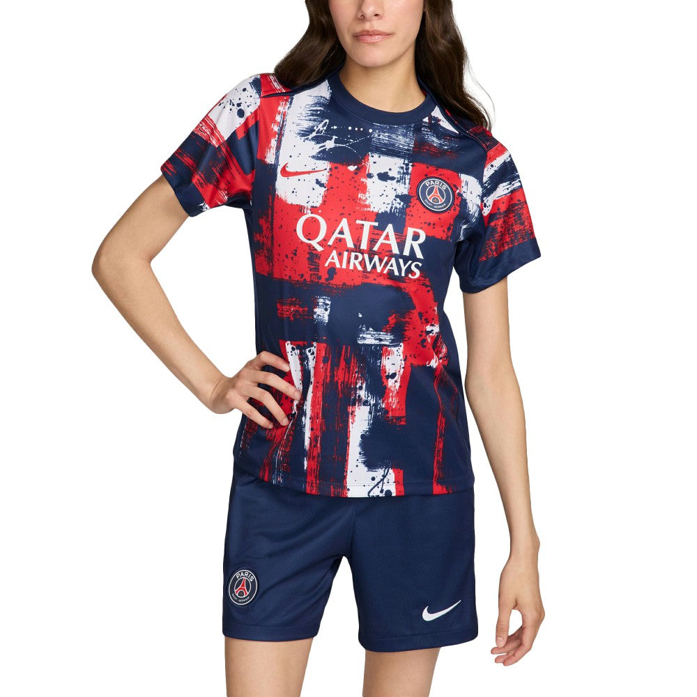 Paris Saint-Germain Women's 2024/25 Home Academy Pro Pre-Match Top - Navy | Nike online