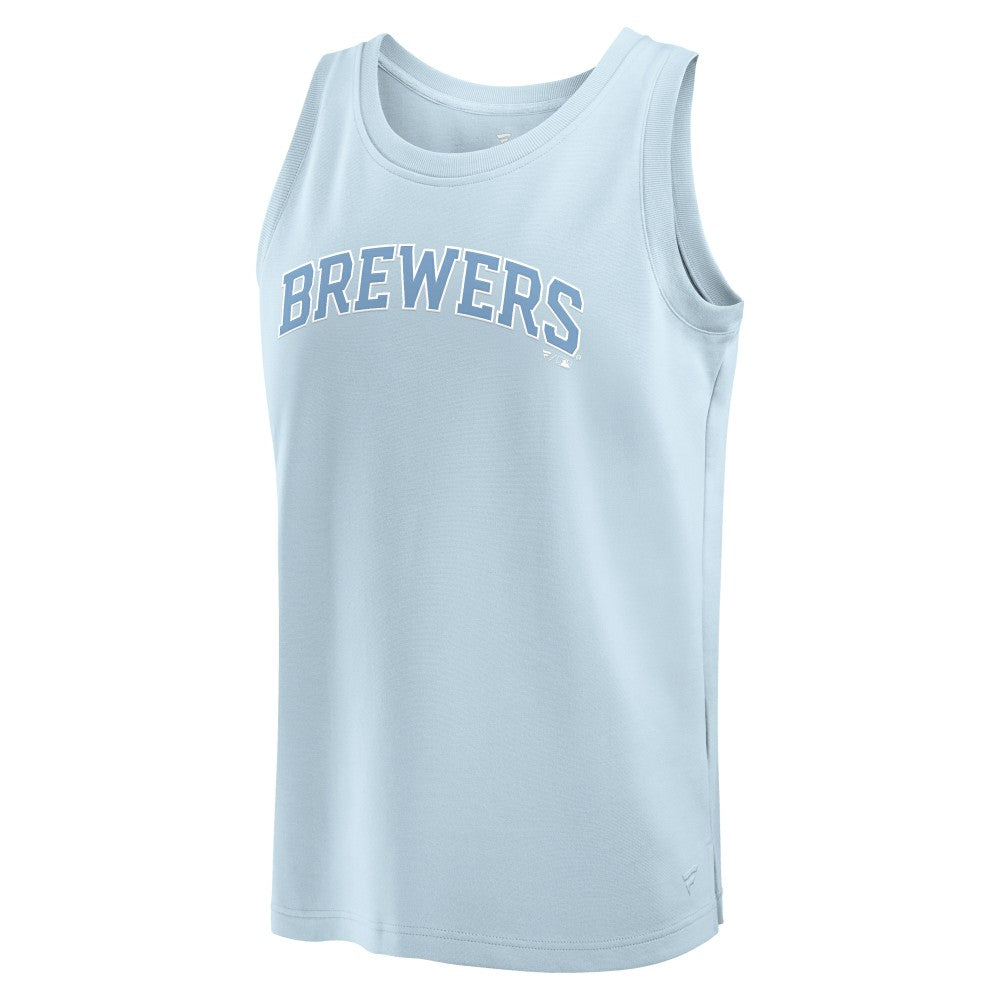 Milwaukee Brewers Elements Tank Top - Light Blue