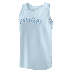 Milwaukee Brewers Elements Tank Top - Light Blue