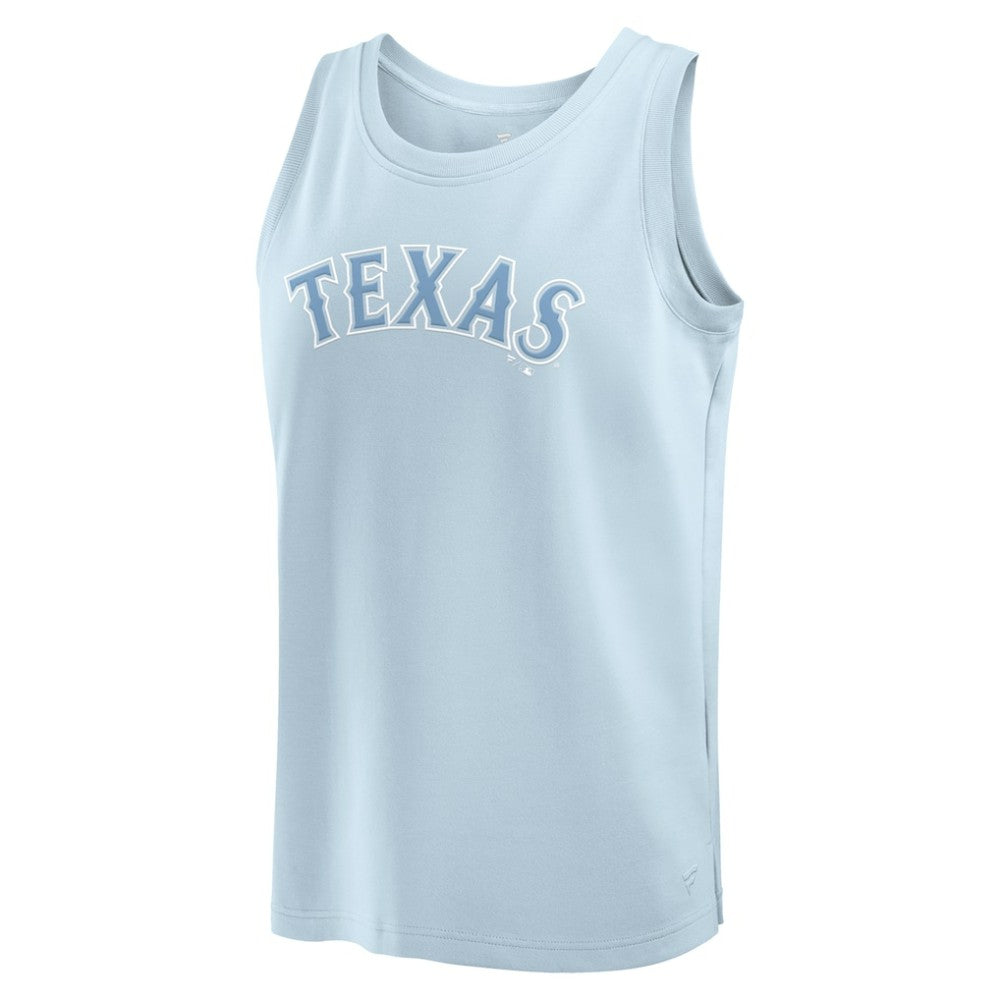 Texas Rangers Elements Tank Top - Light Blue