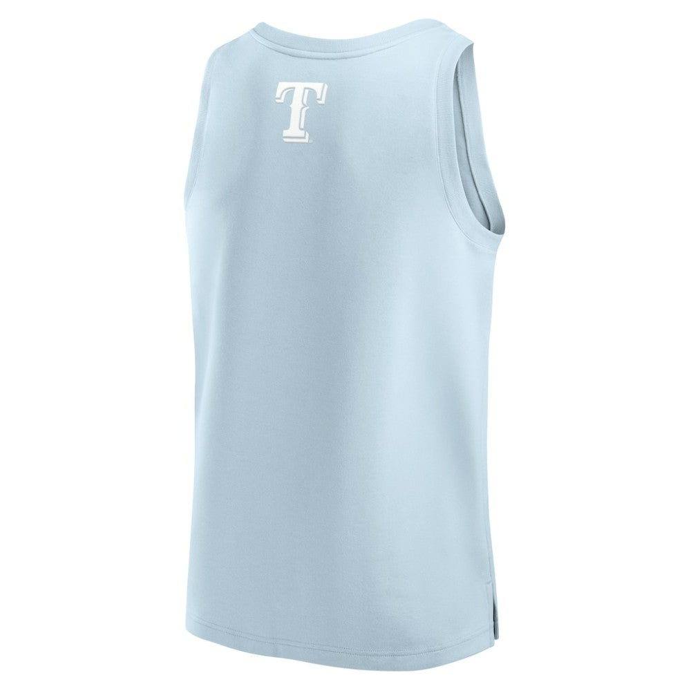 Texas Rangers Elements Tank Top - Light Blue
