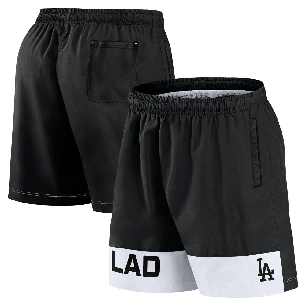 Los Angeles Dodgers Elements Swim Shorts - Black