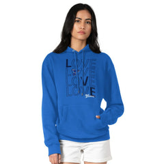 St. Louis Blues G-III 4Her by Carl Banks Women's Hockey Love Fleece Pullover Hoodie Blue