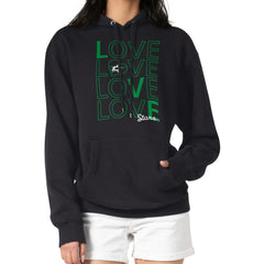 Dallas Stars G-III 4Her by Carl Banks Women's Hockey Love Fleece Pullover Hoodie Black