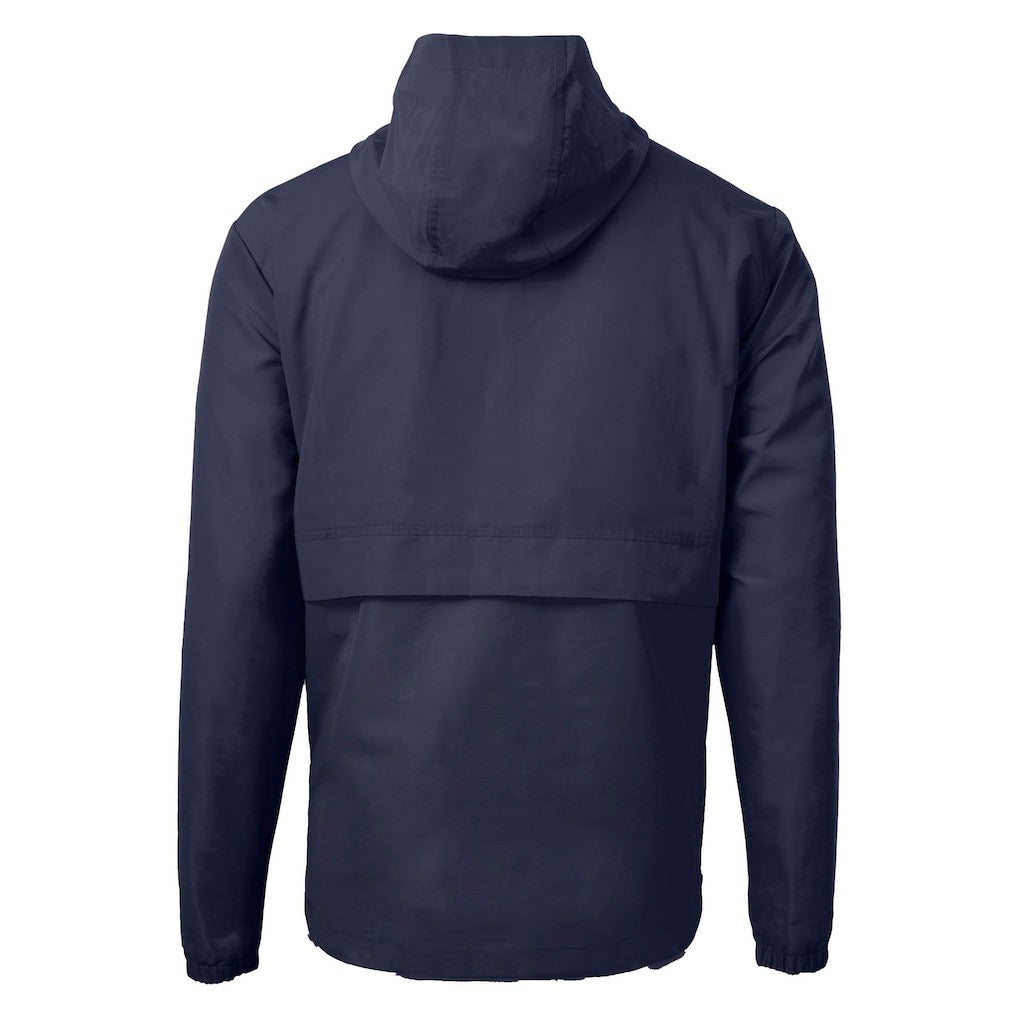 Denver Broncos Cutter & Buck Charter Eco Recycled Anorak Half-Zip Jacket - Blue discount