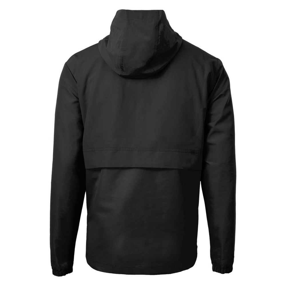 Green Bay Packers Cutter & Buck Charter Eco Recycled Anorak Half-Zip Jacket - Black cheap