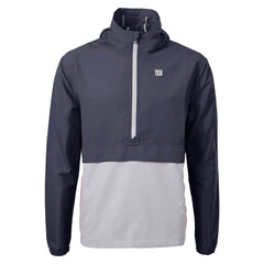 New York Giants Cutter & Buck Charter Eco Recycled Anorak Half-Zip Jacket - Blue outlet
