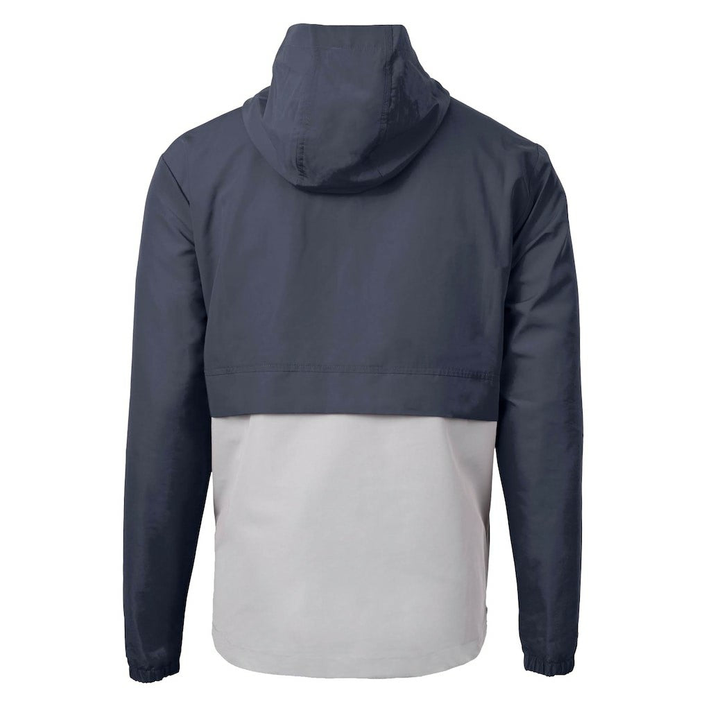 New York Giants Cutter & Buck Charter Eco Recycled Anorak Half-Zip Jacket - Blue outlet