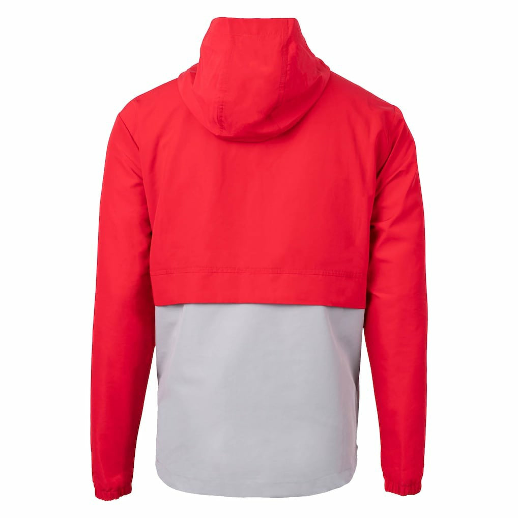 New York Giants Cutter & Buck Charter Eco Recycled Anorak Half-Zip Jacket - Red discount