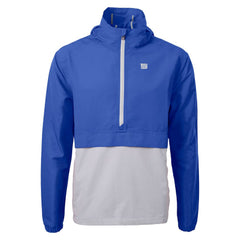 New York Giants Cutter & Buck Charter Eco Recycled Anorak Half-Zip Jacket - Blue discount