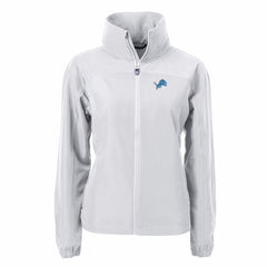 Detroit Lions Cutter & Buck Women's Charter Eco Recycled Full-Zip Jacket - Gray outlet