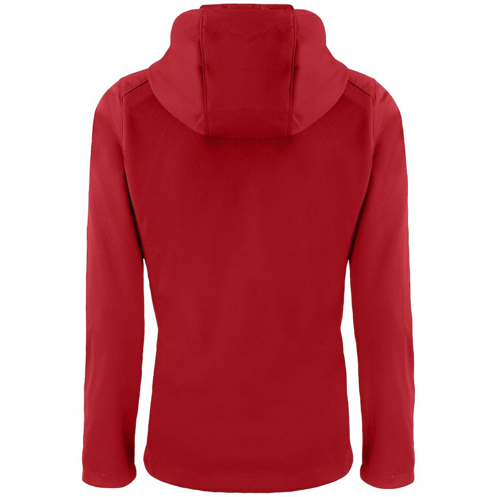 Kansas City Chiefs Cutter & Buck Women's Evoke Eco Softshell Recycled Full-Zip Hooded Jacket - Red for sale