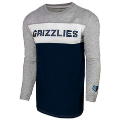Memphis Grizzlies Unisex Loge Long Sleeve T-Shirt - Heather Gray shop