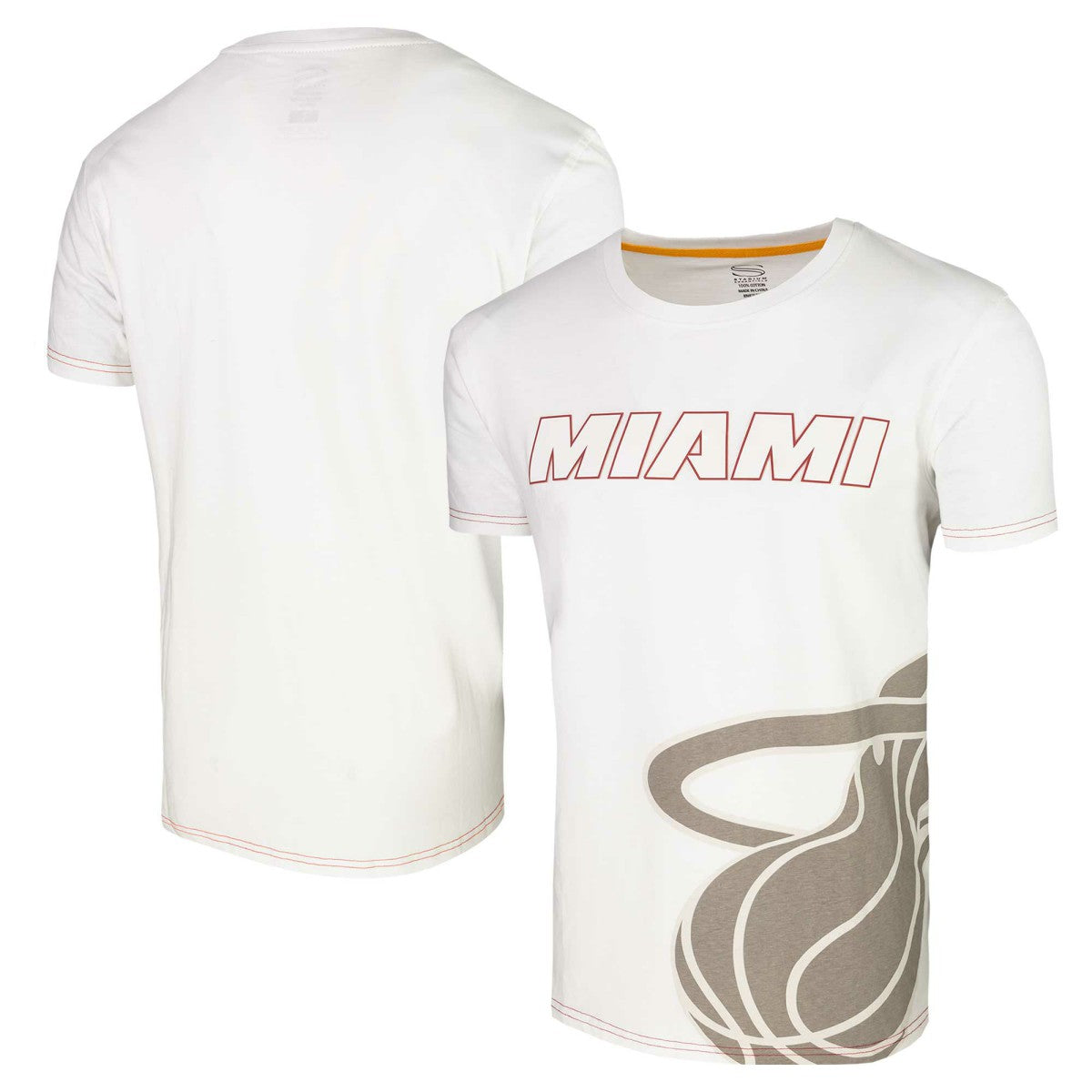 Miami Heat Stadium Essentials Unisex Scoreboard T-Shirt - White on sale