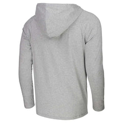 Brooklyn Nets Stadium Essentials Atrium Raglan Long Sleeve Hoodie T-Shirt - Heather Gray on sale