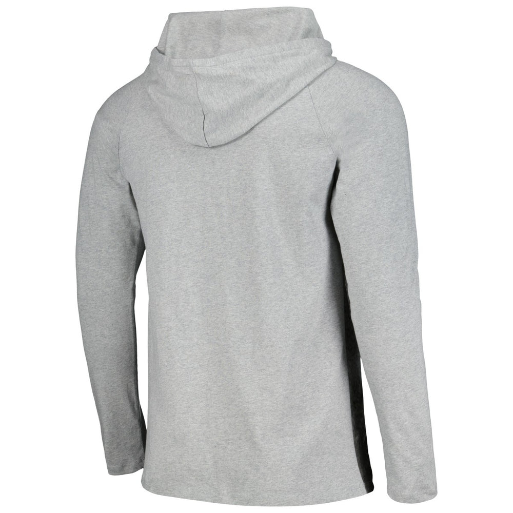 San Antonio Spurs Stadium Essentials Atrium Raglan Long Sleeve Hoodie T-Shirt - Heather Gray sale