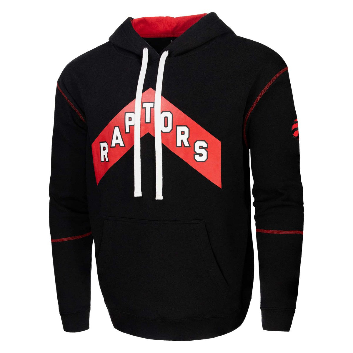 Toronto Raptors Stadium Essentials Monument Pullover Hoodie - Black on sale