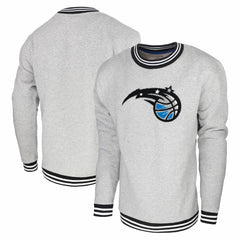 Orlando Magic Stadium Essentials Club Level Pullover Sweatshirt - Heather Gray for sale