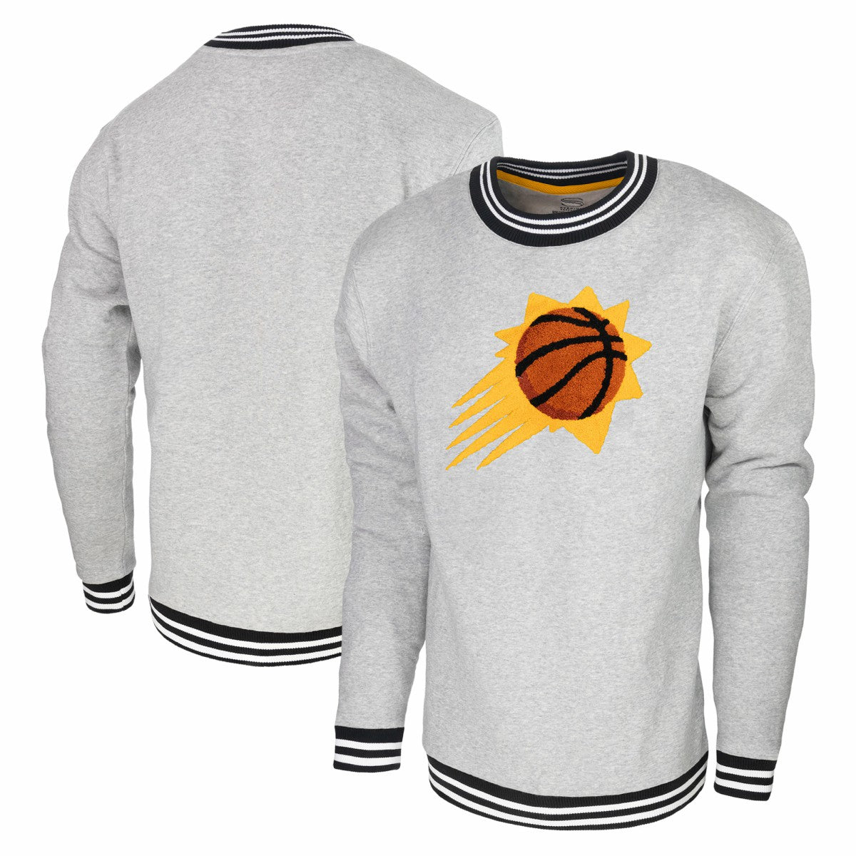 Phoenix Suns Stadium Essentials Club Level Pullover Sweatshirt - Heather Gray on sale