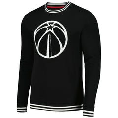 Washington Wizards Stadium Essentials Club Level Pullover Sweatshirt - Black on sale