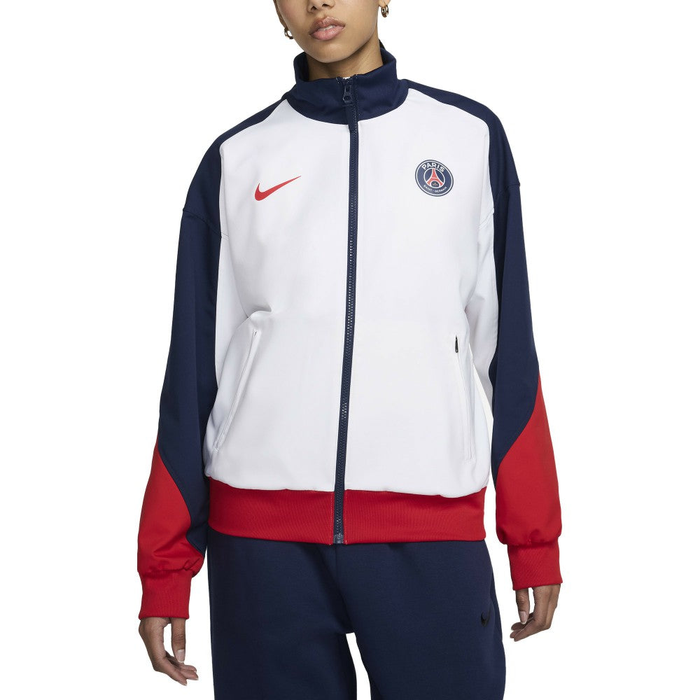 Paris Saint-Germain Women's 2024/25 Strike Anthem Full-Zip Jacket - White | Nike shop