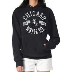 Chicago White Sox G-III 4Her by Carl Banks Women's City Graphic Pullover Hoodie - Black