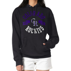 Colorado Rockies G-III 4Her by Carl Banks Women's City Graphic Pullover Hoodie - Black