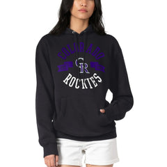 Colorado Rockies G-III 4Her by Carl Banks Women's City Graphic Pullover Hoodie - Black