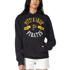 Pittsburgh Pirates G-III 4Her by Carl Banks Women's City Graphic Pullover Hoodie - Black