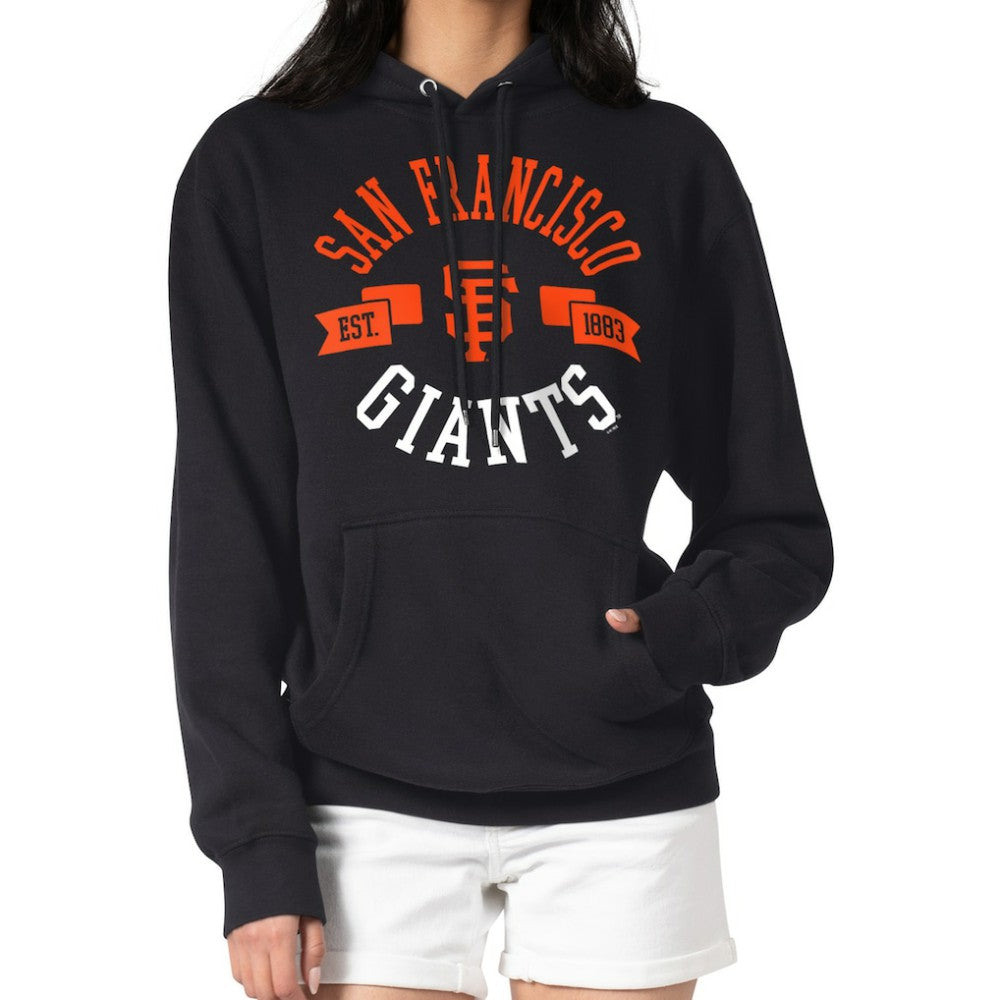 San Francisco Giants G-III 4Her by Carl Banks Women's City Graphic Pullover Hoodie - Black