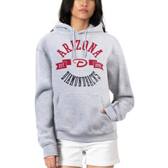 Arizona Diamondbacks G-III 4Her by Carl Banks Women's City Graphic Pullover Hoodie - Heather Gray