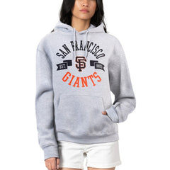 San Francisco Giants G-III 4Her by Carl Banks Women's City Graphic Pullover Hoodie - Heather Gray