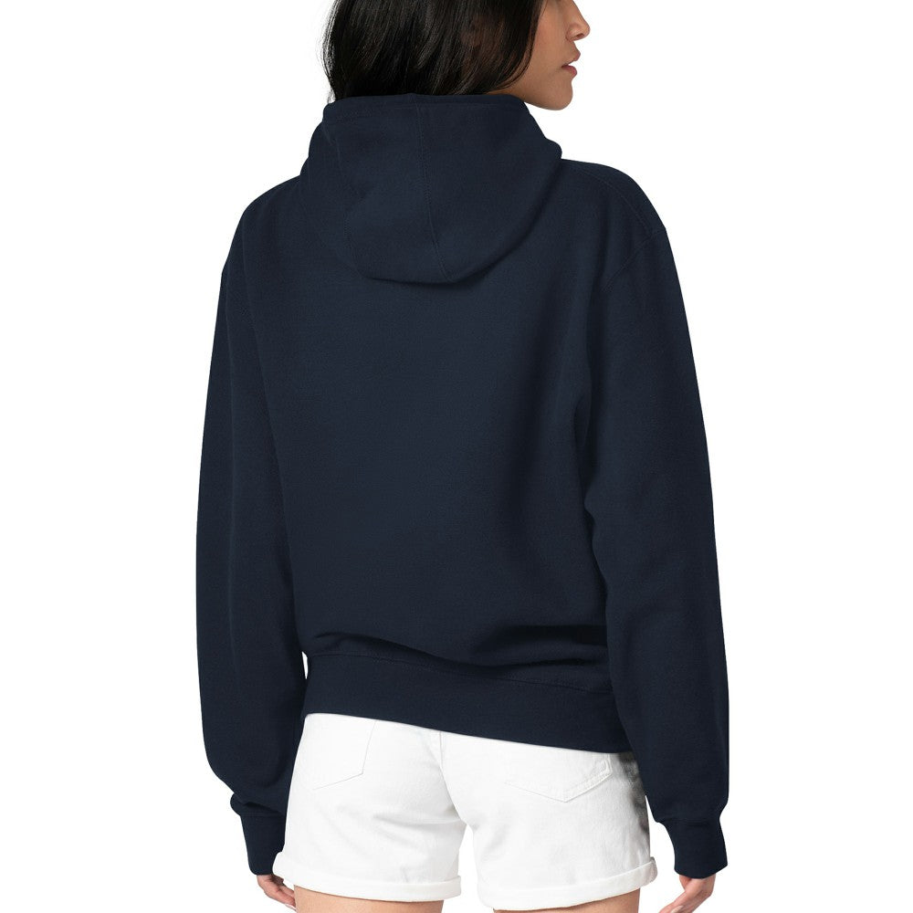 Cleveland Guardians G-III 4Her by Carl Banks Women's City Graphic Pullover Hoodie - Navy